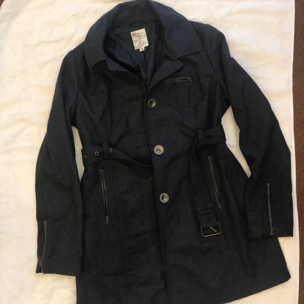 Dark grey wool jacket